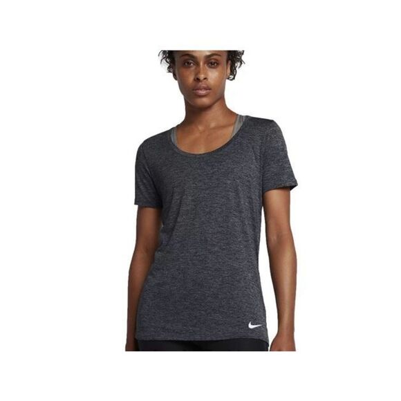 NIKE Grey Dri-Fit Athletic Short Sleeve Athletic Top Size 2X - Picture 1 of 7